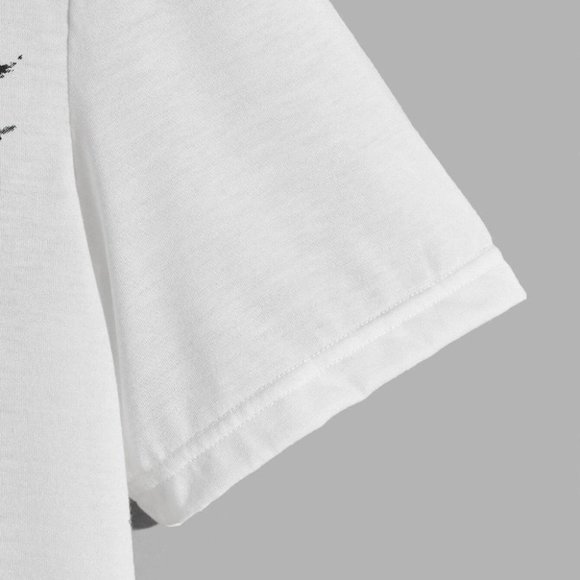 White Streetwear Men's Eagle Graphic Tee - Picture 4 of 4